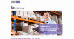 Desktop Screenshot of headway-logistic.com